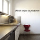 Quote wall decal with cursive text: The best antiques are grandparents