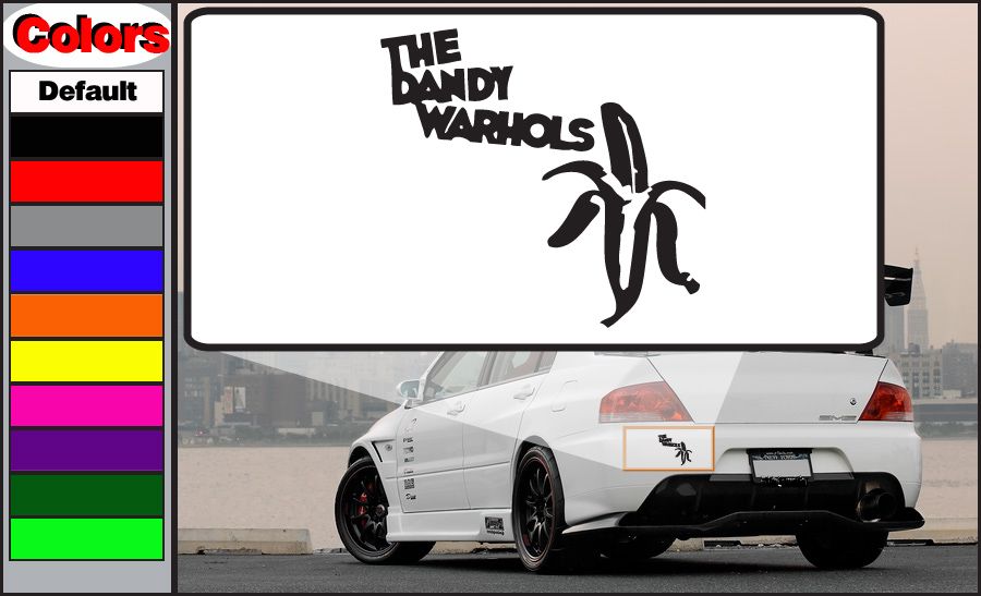 Image of The Dandy Warhols Decal