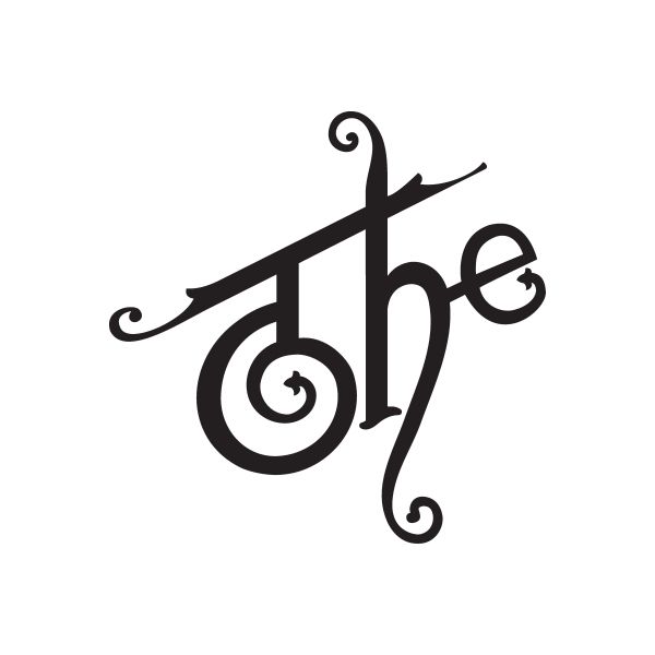 Vinyl decal with black treble clef and stylized "be" text