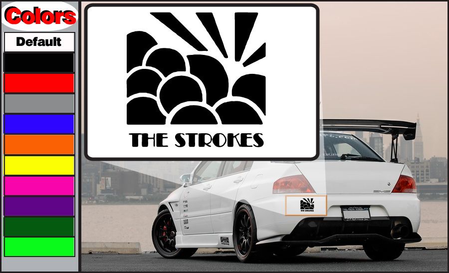 Image of The Strokes Sun Decal