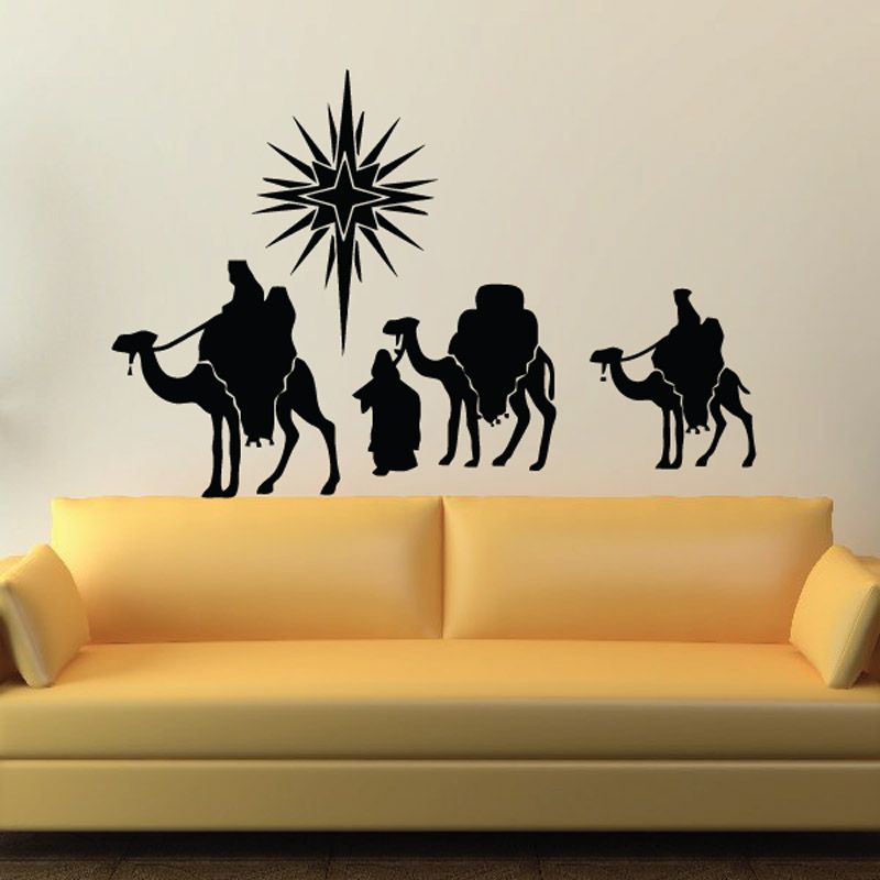 Image of The Three Wise Men Nativity Decal