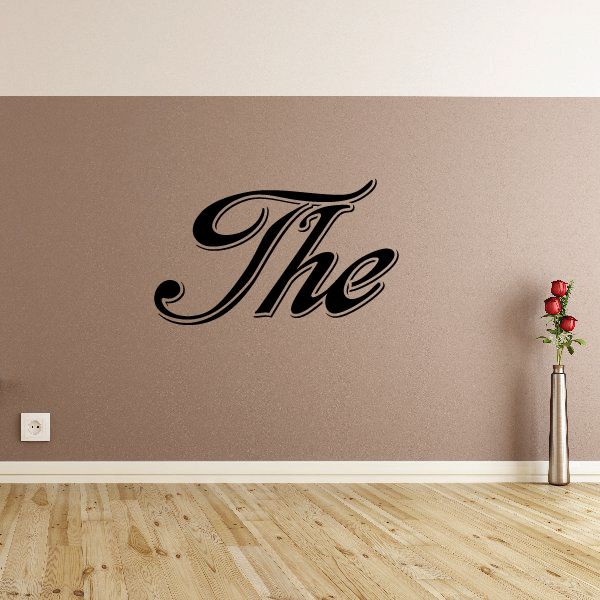 Image of The Wall Decal - Vinyl Decal - Car Decal - Business Sign - MC08