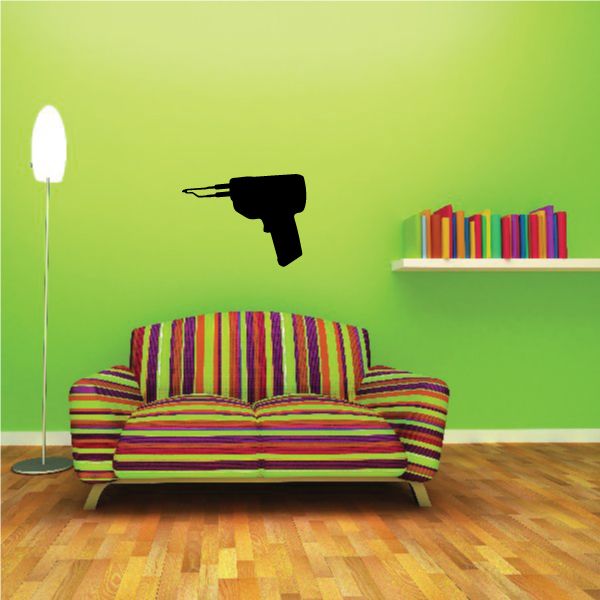 Tool solder gun wall decal vinyl sticker