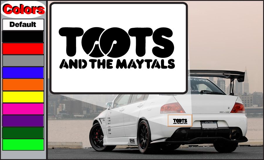 Image of Toots and the maytals Decal