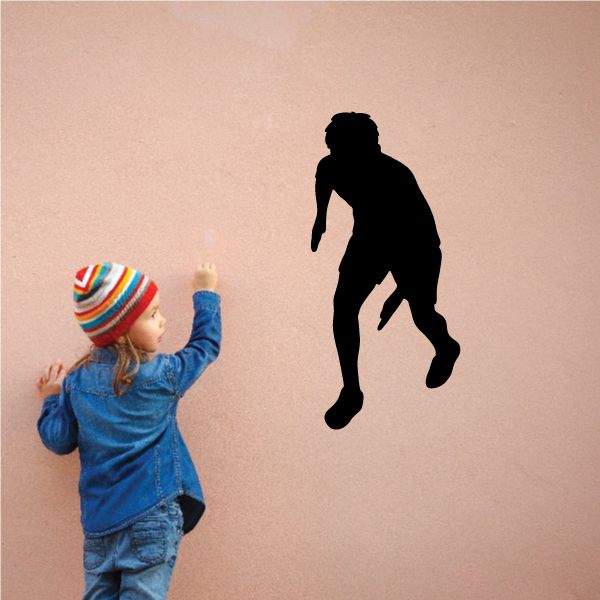 Image of Track And Field Runner Wall Decal - Vinyl Decal - Car Decal - NS004