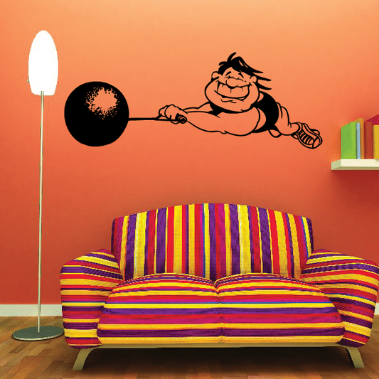 Image of Track and field Wall Decal - Vinyl Decal - Car Decal - Bl021