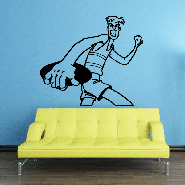 Image of Track and field Wall Decal - Vinyl Decal - Car Decal - Bl024