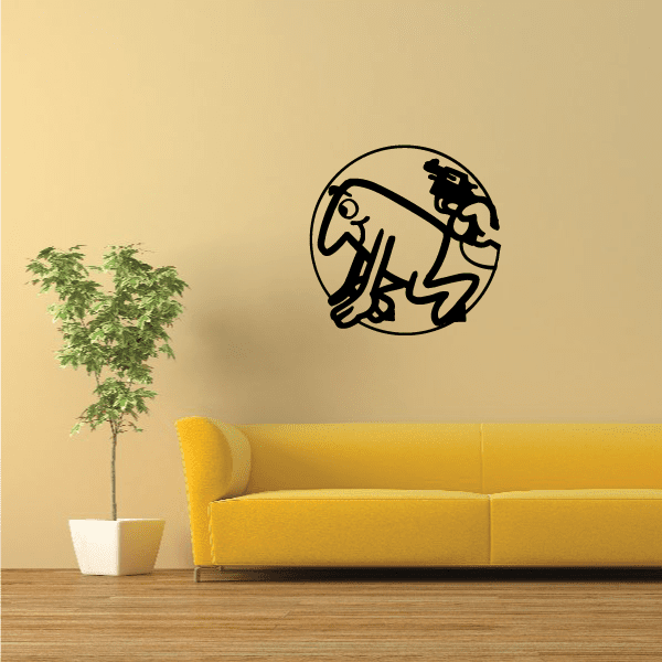 Image of Track and field Wall Decal - Vinyl Decal - Car Decal - Bl036