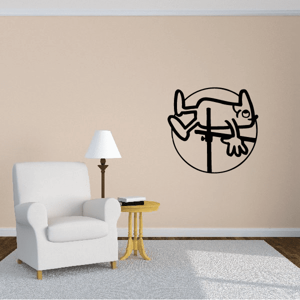 Image of Track and field Wall Decal - Vinyl Decal - Car Decal - Bl037