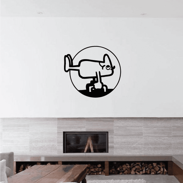 Image of Track and field Wall Decal - Vinyl Decal - Car Decal - Bl038