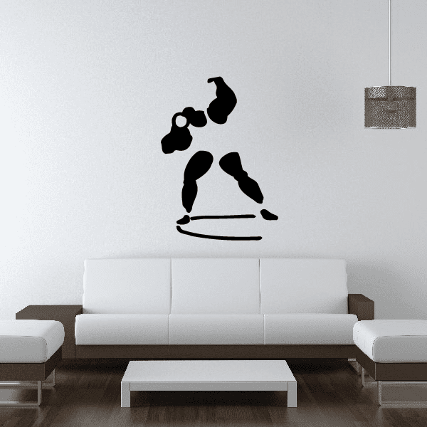 Image of Track and field Wall Decal - Vinyl Decal - Car Decal - Bl045