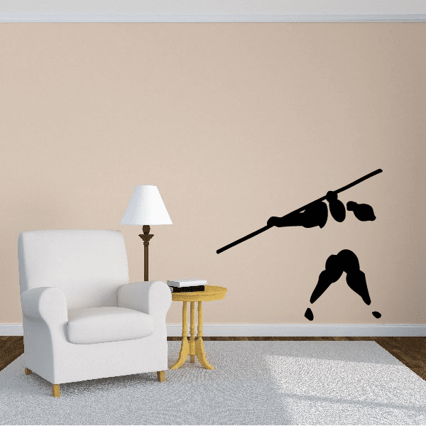 Image of Track and field Wall Decal - Vinyl Decal - Car Decal - Bl047