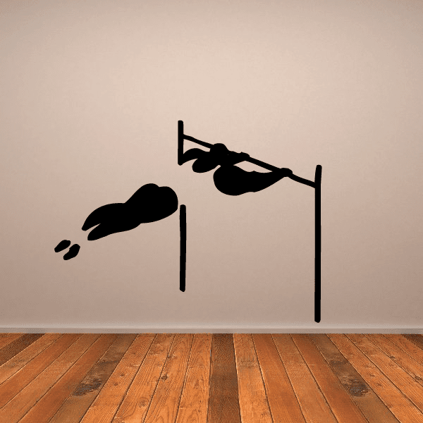 Image of Track and field Wall Decal - Vinyl Decal - Car Decal - Bl048