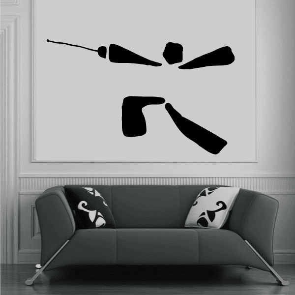 Image of Track and field Wall Decal - Vinyl Decal - Car Decal - Bl057