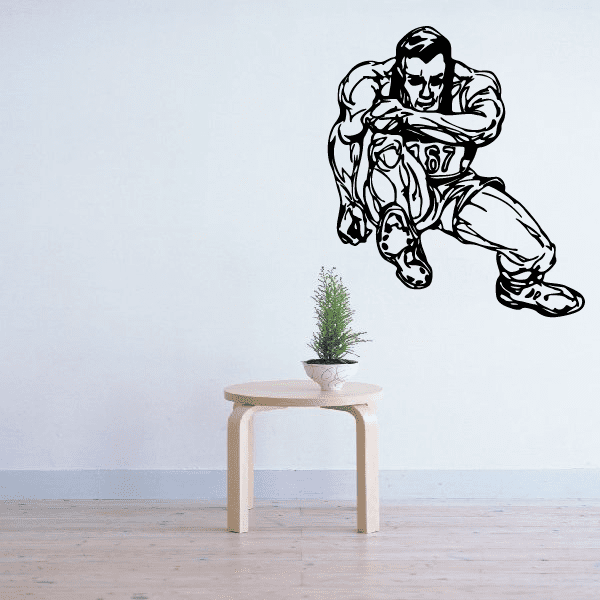 Image of Track And Field Wall Decal - Vinyl Decal - Car Decal - CDS091