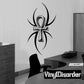 Tribal ankh wall decal with black tribal cross and oval center