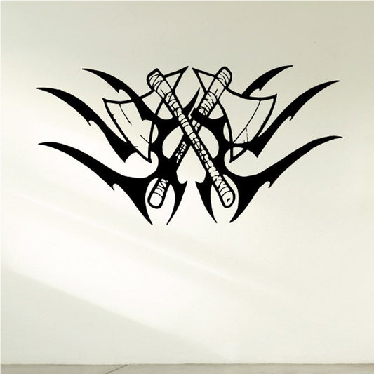 Image of Tribal Axes Decal