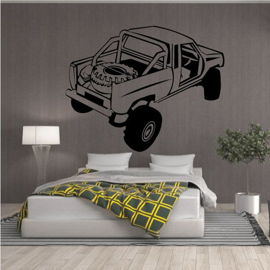 Image of Truck Offroad Rock Climbing Vinyl Decal Car Window Stickers 01