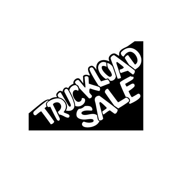 Image of Truckload Sale Sign Signs Home Business Car text Vinyl Decal Sticker Stickers 0043