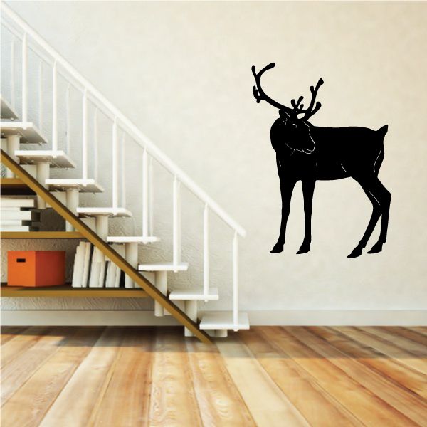 Image of Turning Head Reindeer Decal