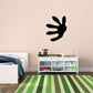 Black turtle track wall decal