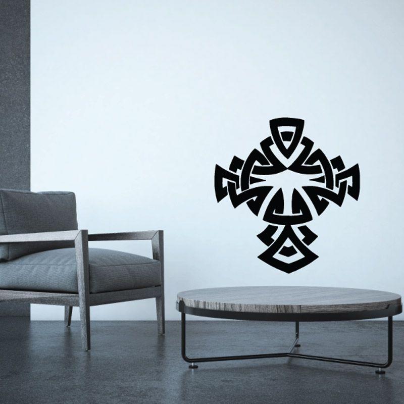 Image of Twined Celtic Cross Decal