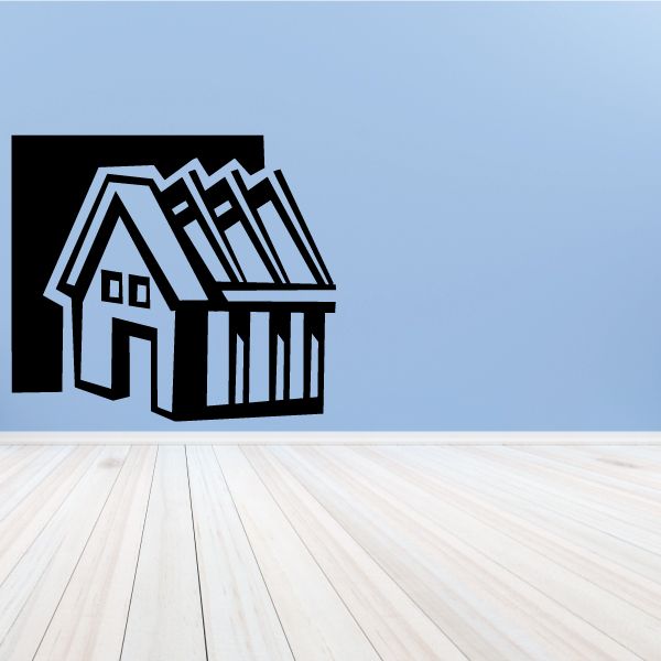 Image of Unbuilt House Decal 