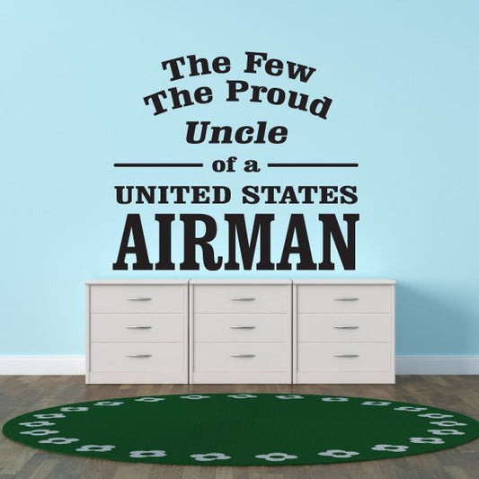 Image of Uncle of an Airman Decal