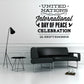 Wall decal featuring UNITED NATIONS International Day of Peace Celebration text, 21 September