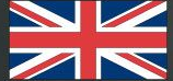 Union Jack flag sticker with red, white, and blue cross pattern, rectangular