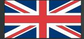 Union Jack flag sticker with red, white, and blue cross pattern, rectangular