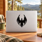 Black eagle emblem vinyl decal for laptop or gear