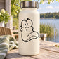 Black duck line-art vinyl wall decal, vinyl sticker