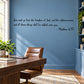 Bible verse wall decal text: “But seek ye first…” Matthew 6:33
