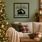 Square wall decal with “Are you part of the inn crowd or the stable few?”