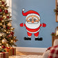 Cartoon Santa Claus sticker with red hat and suit, arms out in a hugging pose