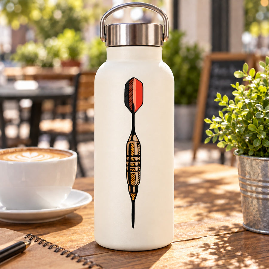 Darts Wall Decal - Vinyl Sticker - Car Sticker - Die Cut Sticker - CDScolor0069 — illustrative vinyl decal application mockup. Surrounding objects are not included.