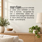 Marriage definition wall decal with large black “marriage” dictionary text