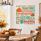 Thanksgiving word collage wall decal with pumpkins, turkey, harvest, gratitude text