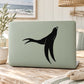 Black flying bird winged decal silhouette