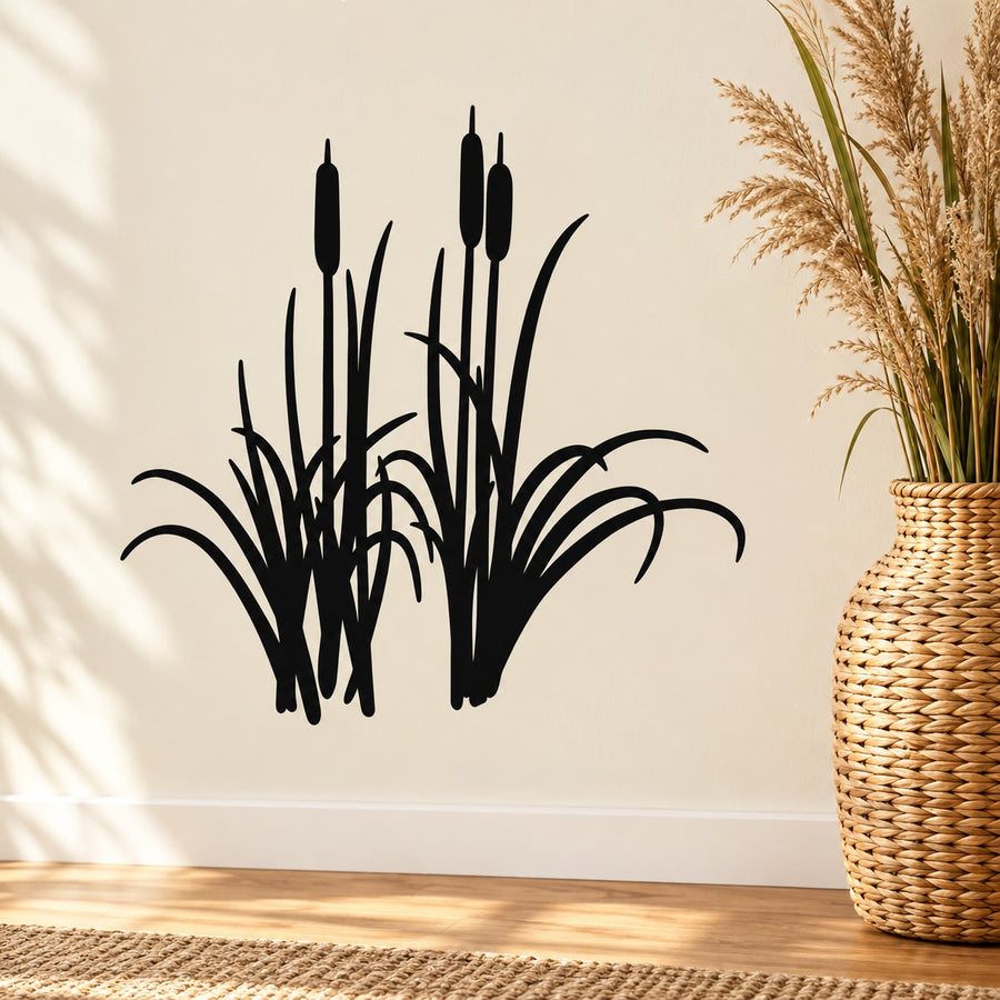 Wild Flower Decals — illustrative vinyl decal application mockup. Surrounding objects are not included.