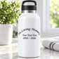 Black memorial text decal reading 'In Loving Memory' for custom wording