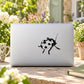 Ladybug decal sticker with black cute ladybug graphic