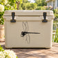 Black line-art dragonfly decal with drifting wings