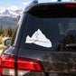 The Matterhorn Monte Cervino Switzerland Decal — illustrative vinyl decal application mockup. Surrounding objects are not included.