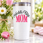Worlds Best Mom Decal — illustrative vinyl decal application mockup. Surrounding objects are not included.