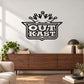 OutKast logo decal: black crown and badge graphic with stylized OutKast text