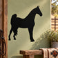 Black Tennessee Walker horse silhouette decal