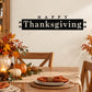 Thanksgiving rectangle wall decal: 'Happy Thanksgiving'.