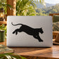 Tiger landing decal with black tiger silhouette